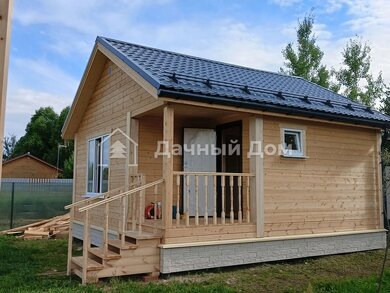 Баня 6х6 из бруса 140 мм камерной сушки, под ключ