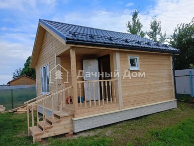 Баня 6х6 из бруса 140 мм камерной сушки, под ключ